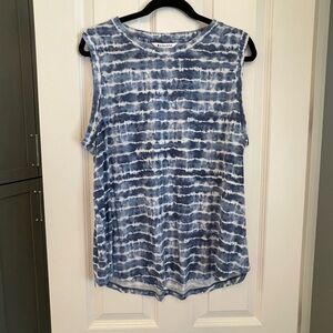 Athleta Breezy Muscle Tie Dye Tank - 1X